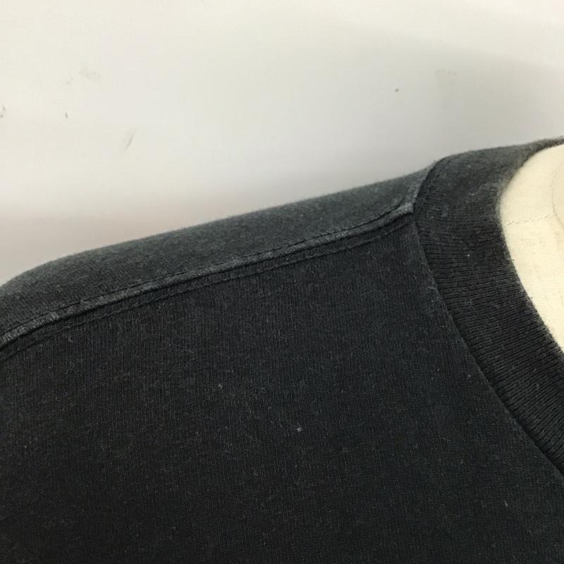 サンタクルーズ SANTA CRUZ Tシャツ 半袖 半袖カットソー プリントTシャツ クルーネックカットソー XL ロゴ、文字 黒 / ブラック /  メンズ USED 古着 中古 10125116