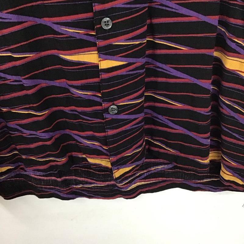 ナノユニバース nano・universe シャツ、ブラウス 半袖 半袖シャツ プリントシャツ ポケットシャツ XL プリント マルチカラー / マルチカラー /  メンズ USED 古着 中古 10137689