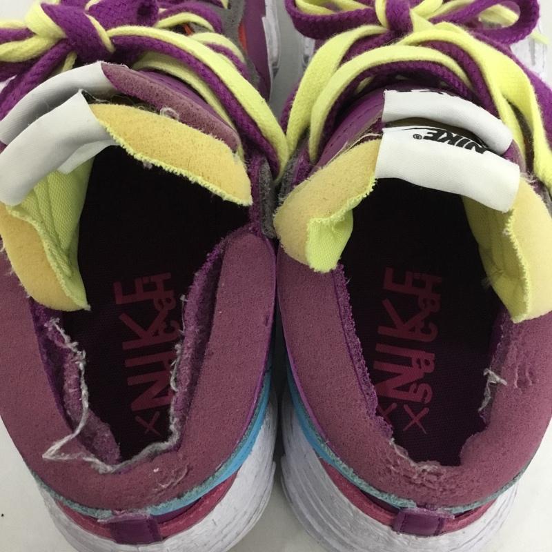 ナイキ NIKE スニーカー スニーカー DM7901 500 BLAZER LOW SACAI KAWS トリプルコラボレーション 27cm 27.0cm ロゴ、文字 紫 / パープル /  メンズ USED 古着 中古 10146040