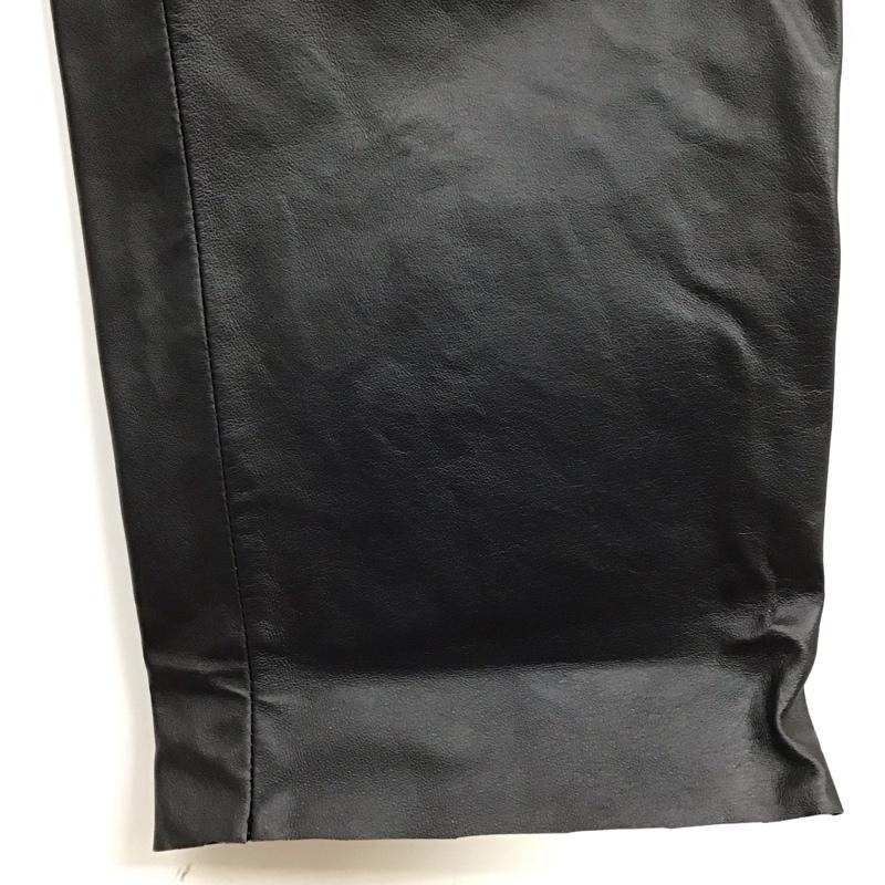 古着 USED パンツ ワークパンツ、ペインターパンツ レザーパンツ カジュアルパンツ ストレートパンツ M 無地 黒 / ブラック /  メンズ USED 古着 中古 10119012