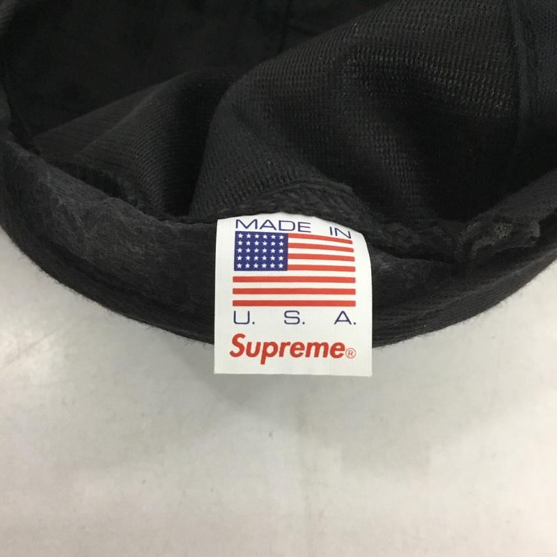 シュプリーム Supreme 帽子 キャップ Camp cap ロゴ、文字 黒 / ブラック /  メンズ USED 古着 中古 10142836