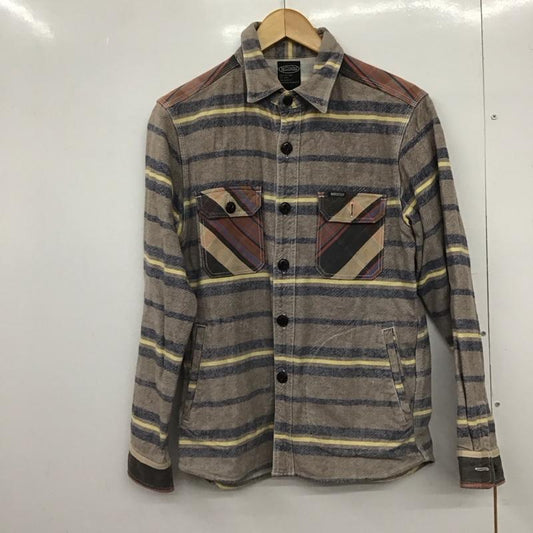 マナスタッシュ MANASTASH シャツ、ブラウス 長袖 長袖シャツ チェックシャツ カラーシャツ M プリント マルチカラー / マルチカラー /  メンズ USED 古着 中古 10147502
