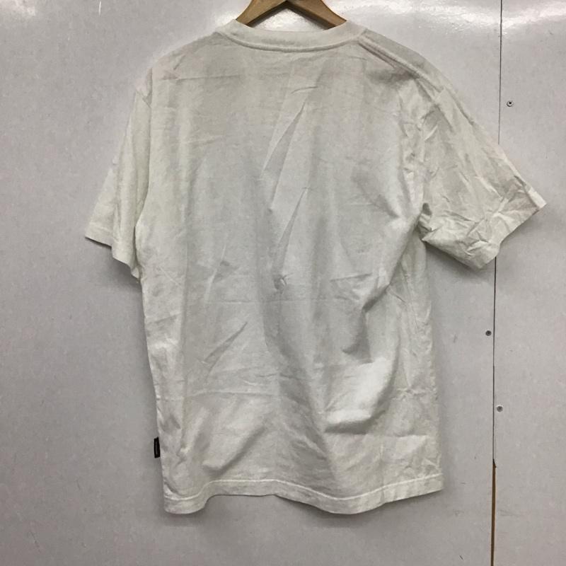 ジーユー GU Tシャツ 半袖 341-351037 UNDERCOVER GU プリントTシャツ ロゴ、文字 白 / ホワイト /  メンズ USED 古着 中古 10148901