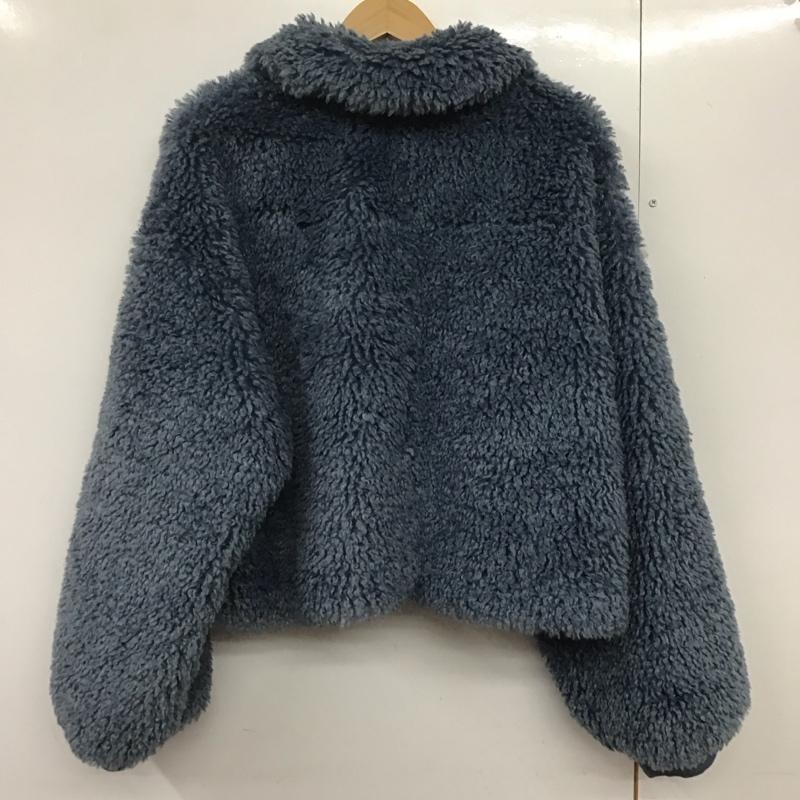 ムルーア MURUA ジャケット、上着 ジャンパー、ブルゾン 011850200601 ポップアップジップブルゾン FREE 無地 水色 / ライトブルー /  レディース USED 古着 中古 10140588