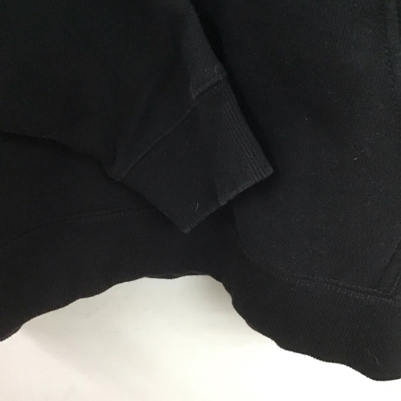 ステューシー STUSSY パーカー 長袖 長袖パーカー プルオーバーパーカー スウェット L ロゴ、文字 黒 / ブラック /  メンズ USED 古着 中古 10148339