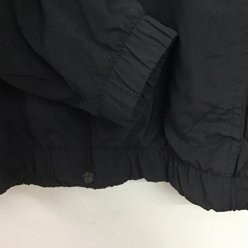 アディダス adidas ジャケット、上着 ジャケット、ブレザー fm7303 ナイロンジャケット ジップアップジャケット M ロゴ、文字 黒 / ブラック /  メンズ USED 古着 中古 10145011