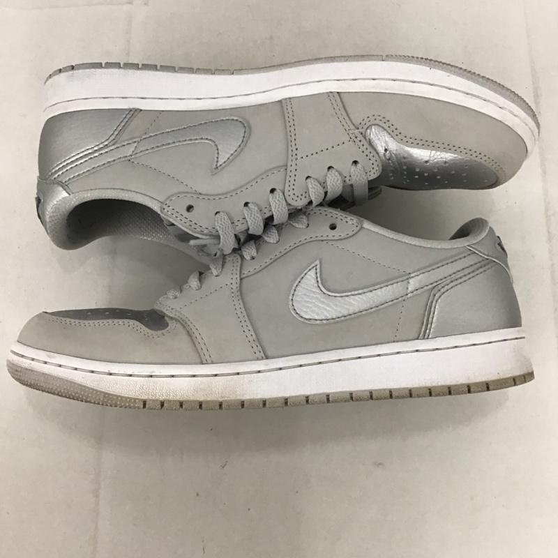 ナイキ NIKE スニーカー スニーカー CZ0790-002 AIR JORDAN 1 RETRO LOW OG 27.5cm 箱有 27.5cm ロゴ、文字 灰 / グレー / X 銀 / シルバー /  メンズ USED 古着 中古 10132118