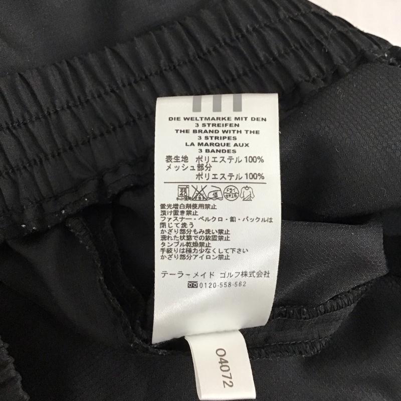 アディダス adidas ジャケット、上着 ジャンパー、ブルゾン ジップアップジャケット ジャンパー ジャケット ナイロンジャケット アウター ロゴ、文字 黒 / ブラック /  メンズ USED 古着 中古 10123600