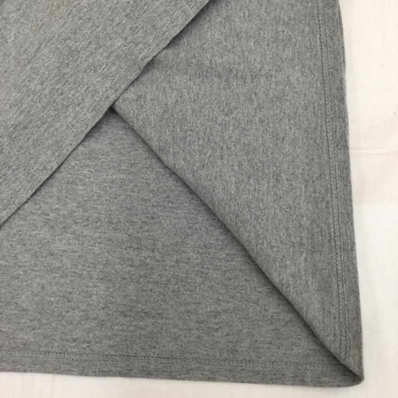 フルーツオブザルーム FRUIT OF THE LOOM カットソー 長袖 XL プリント 灰 / グレー /  メンズ USED 古着 中古 10134789