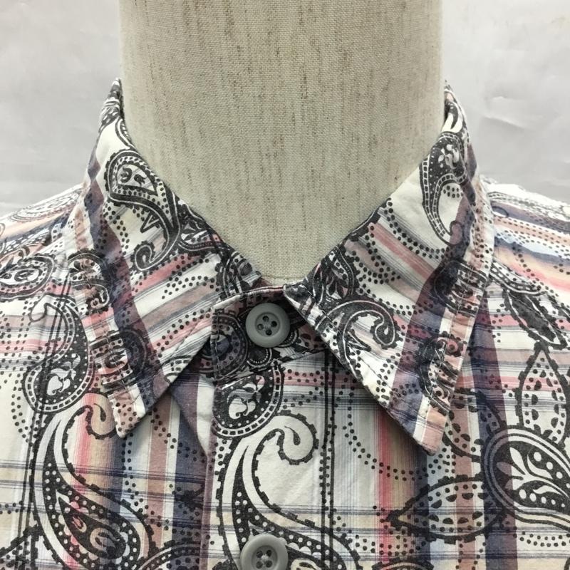 バックチャンネル Back Channel シャツ、ブラウス 半袖 コットン M 総柄 マルチカラー / マルチカラー /  メンズ USED 古着 中古 10109632