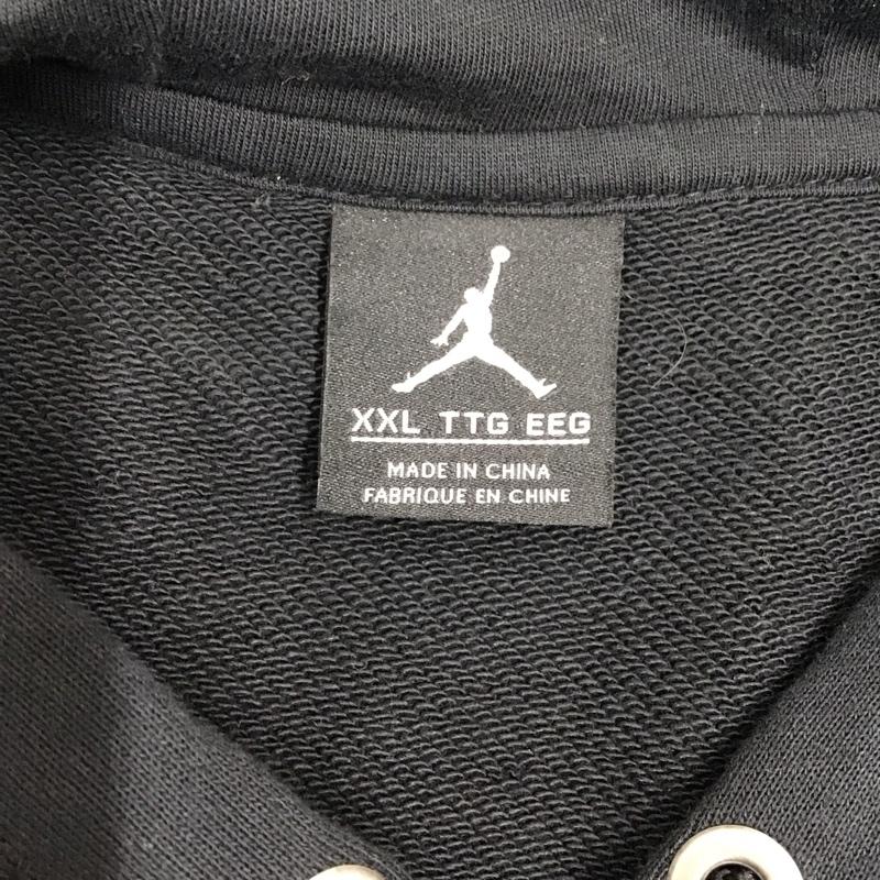 ナイキ NIKE パーカー 長袖 886838-010 JORDANLEGENDFLIGHTLITEHOODIE 長袖パーカー プルオーバー XXL プリント 黒 / ブラック /  メンズ USED 古着 中古 10121450