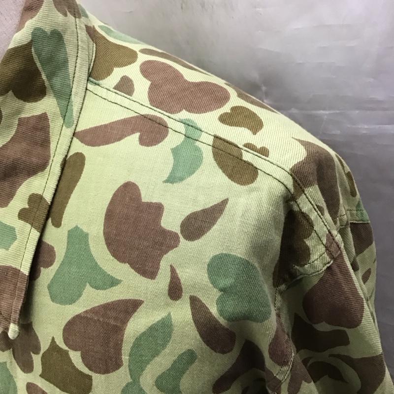 古着 USED シャツ、ブラウス 長袖 CALIBER 70年代 ミリタリー S カモフラージュ柄・迷彩 マルチカラー / マルチカラー /  メンズ USED 古着 中古 10121175