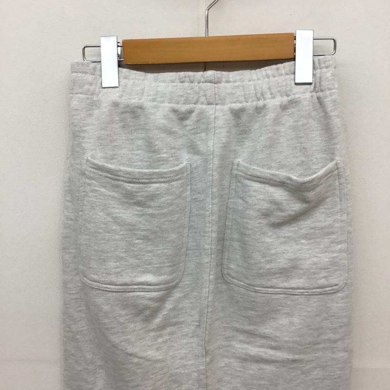 エックスガール X-girl スカート ロングスカート 105222032001 MERMAID SWEAT SKIRT S ロゴ、文字 灰 / グレー / X 白 / ホワイト / X 紺 / ネイビー /  レディース USED 古着 中古 10130219