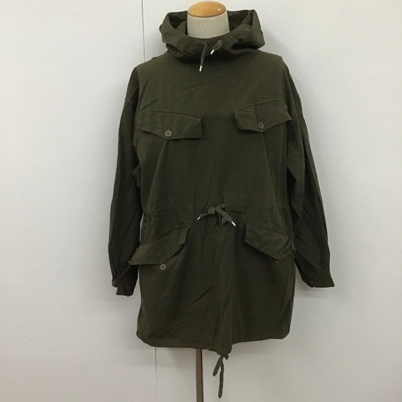 古着 USED ジャケット、上着 ジャケット、ブレザー フランス軍 アルパインスモックパーカー 復刻 36 無地 カーキ / カーキ /  メンズ USED 古着 中古 10108098