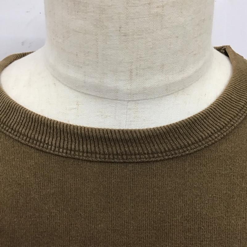 アベイシングエイプ A BATHING APE Tシャツ 半袖 半袖カットソー プリントTシャツ クルーネックカットソー M プリント 茶 / ブラウン /  メンズ USED 古着 中古 10116560