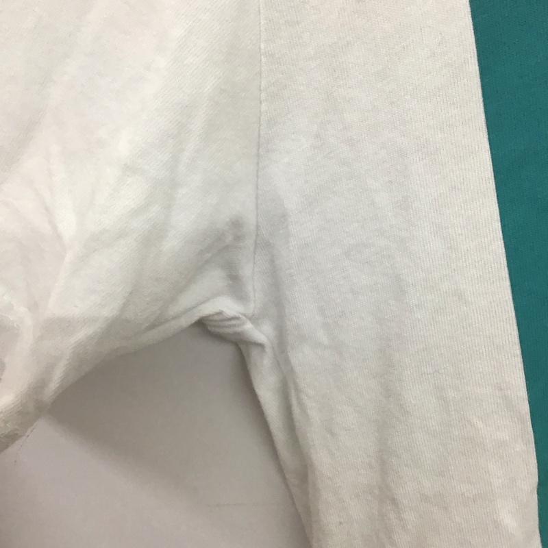 ザラ ZARA Tシャツ 半袖 M プリント 白 / ホワイト /  レディース USED 古着 中古 10139578