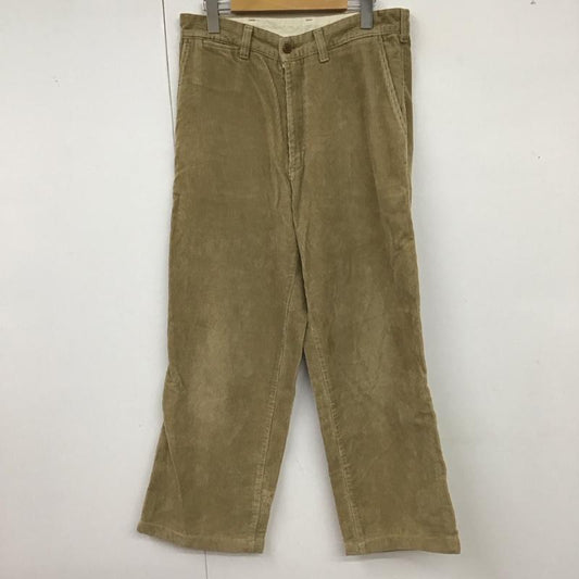 ショット schott パンツ ワークパンツ、ペインターパンツ コーデュロイパンツ ワイドパンツ ストレートパンツ カジュアルパンツ 31インチ 無地 ベージュ / ベージュ /  メンズ USED 古着 中古 10116394