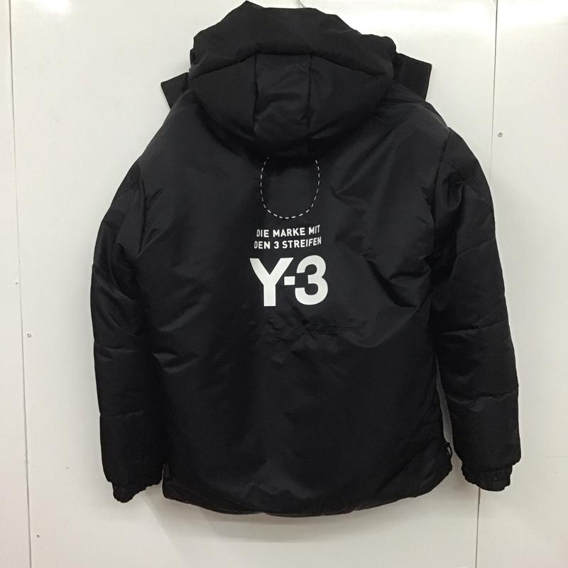 ワイスリー Y-3 ジャケット、上着 ジャンパー、ブルゾン L ロゴ、文字 黒 / ブラック /  メンズ USED 古着 中古 10139004