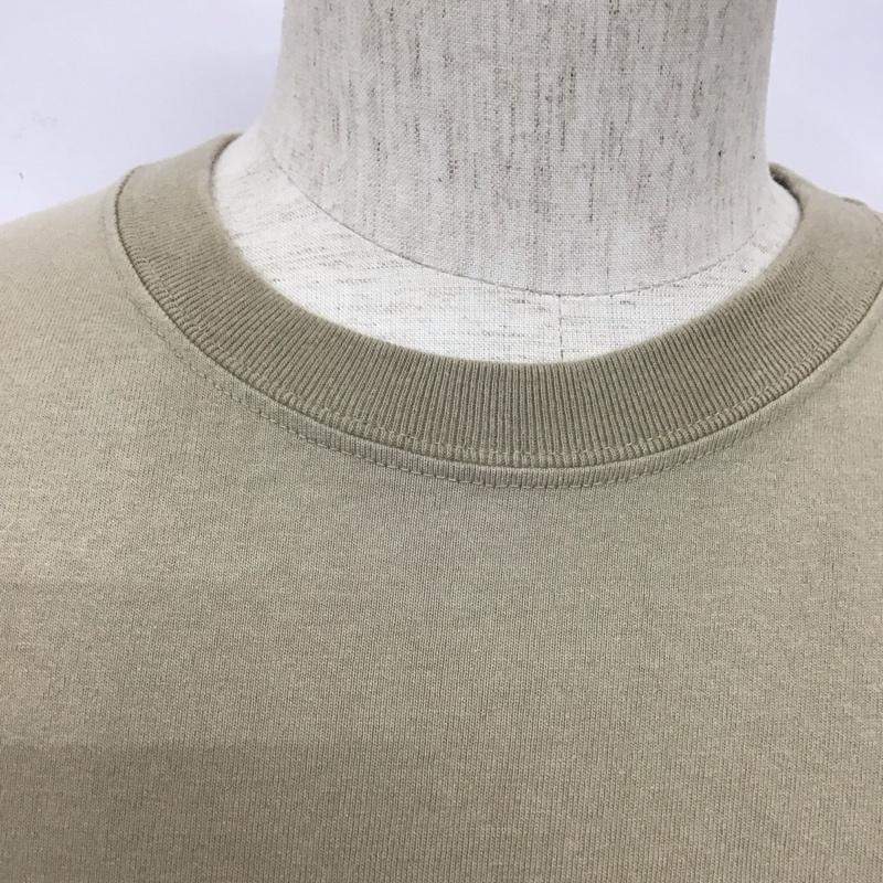 ベンデイビス BEN DAVIS Tシャツ 半袖 C-2580030 SouvenirEMBS/STee ビッグシルエットオーバーサイズカットソー プリントTシャツ L ロゴ、文字 ベージュ / ベージュ /  メンズ USED 古着 中古 10110733