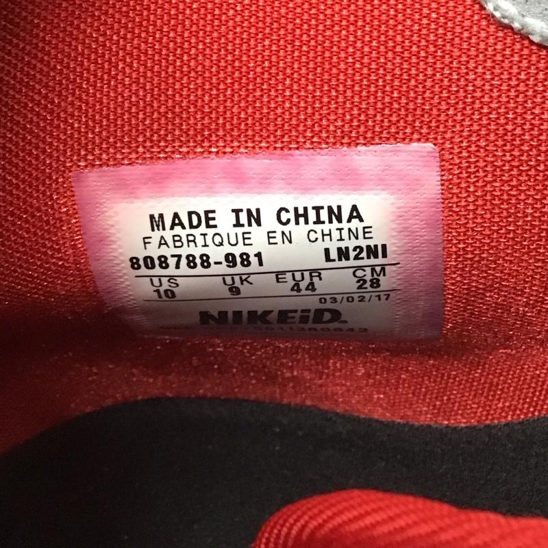 ナイキ NIKE スニーカー スニーカー 808788-981 AIR FORCE 1 28cm 28.0cm ロゴ、文字 赤 / レッド /  メンズ USED 古着 中古 10112174