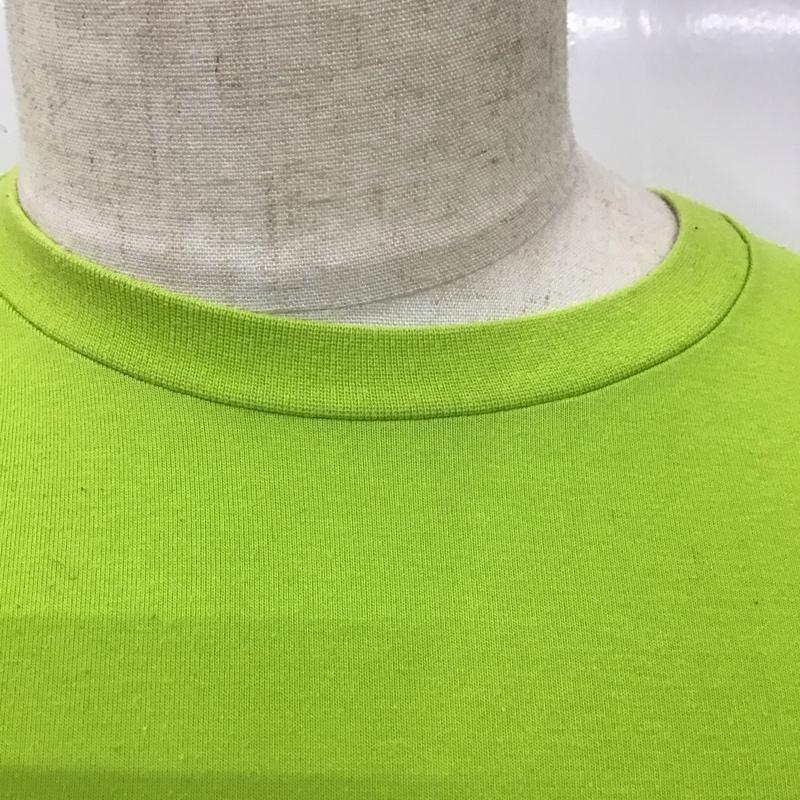 ザノースフェイス THE NORTH FACE Tシャツ 半袖 ON32104 バックプリント S ロゴ、文字 薄緑 / ライトグリーン /  メンズ USED 古着 中古 10114344