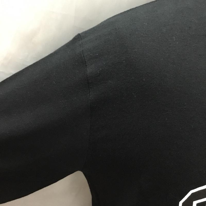 モンキータイム MONKEY TIME Tシャツ 長袖 8312-599-0974-0970 クルーネック プリント ロンT タグ付き L ロゴ、文字 黒 / ブラック /  メンズ USED 古着 中古 10121237