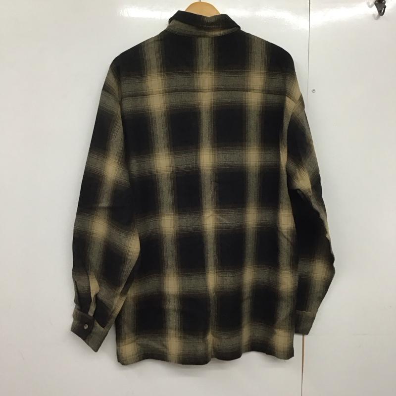 キャルトップ CALTOP シャツ、ブラウス 長袖 L チェック マルチカラー / マルチカラー /  メンズ USED 古着 中古 10144734