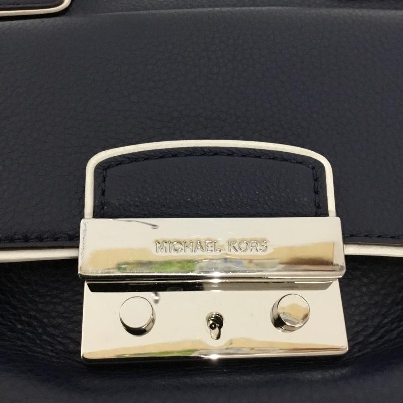 マイケルコース MICHAEL KORS トートバッグ トートバッグ 30S4SRYS3L ショルダー 2WAY 無地 紺 / ネイビー /  レディース USED 古着 中古 10128845