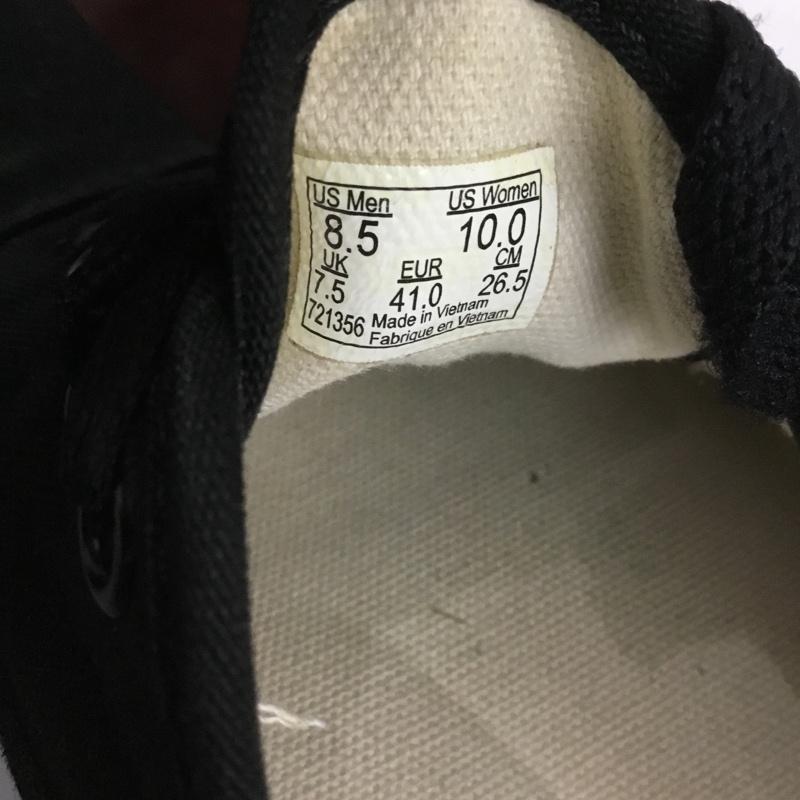 バンズ VANS スニーカー スニーカー 721356 AUTHENTIC 26.5cm 26.5cm ロゴ、文字 黒 / ブラック /  メンズ USED 古着 中古 10130771