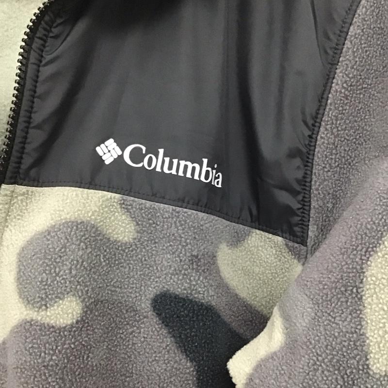 コロンビア Columbia ジャケット、上着 ジャケット、ブレザー ジップアップフリースジャケット スタンドネック アウター S 総柄 マルチカラー / マルチカラー /  メンズ USED 古着 中古 10142938