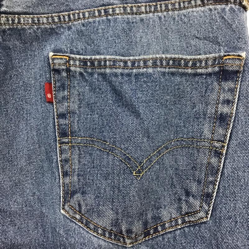 リーバイス・ビンテージ・クロージング LEVI S VINTAGE CLOTHING パンツ デニム、ジーンズ 005504891 RELAXED FIT JEANS 550 W38 L32 38インチ 無地 青 / ブルー /  メンズ USED 古着 中古 10144072