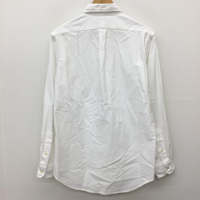 ポロラルフローレン POLO RALPH LAUREN シャツ、ブラウス 長袖 S ロゴ、文字 X 刺繍 白 / ホワイト /  メンズ USED 古着 中古 10143640
