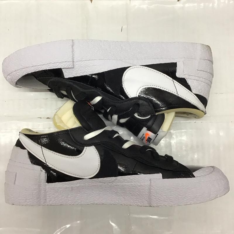 ナイキ NIKE スニーカー スニーカー DM6443-001 BLAZER LOW SACAI 28.5cm 箱有 28.5cm ロゴ、文字 黒 / ブラック / X 白 / ホワイト /  メンズ USED 古着 中古 10117942