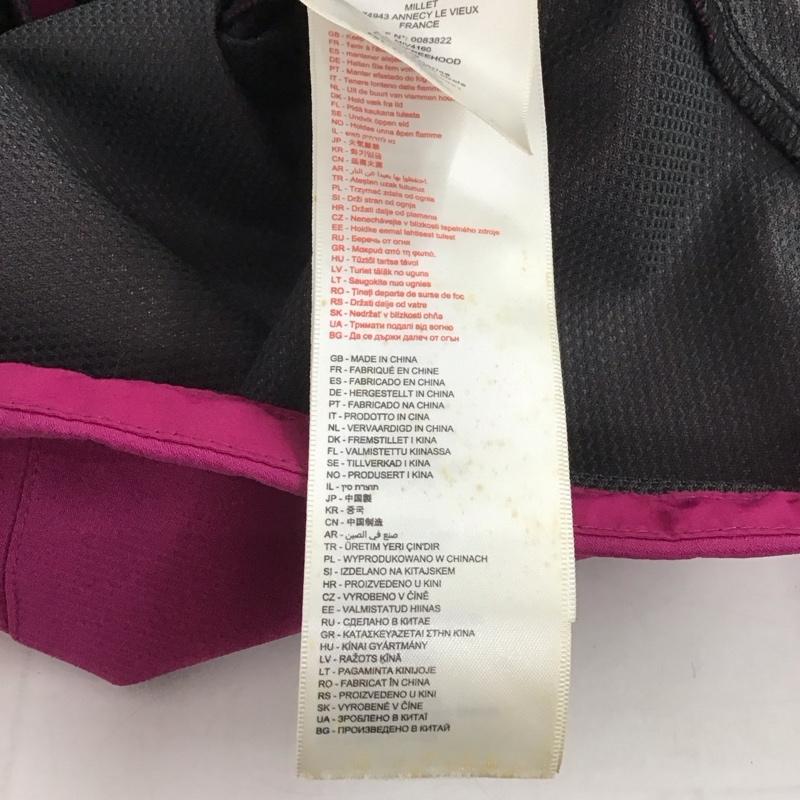 ミレー MILLET ジャケット、上着 ジャンパー、ブルゾン S 無地 桃 / ピンク /  レディース USED 古着 中古 10142789