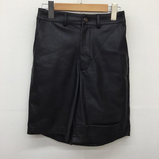 ジーナシス JEANASIS パンツ ショートパンツ レザーショートパンツ FREE 無地 黒 / ブラック /  レディース USED 古着 中古 10138072