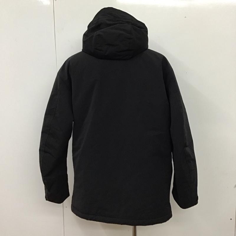 ユニクロ UNIQLO ジャケット、上着 ダウンジャケット 311-436104 ハイブリッドダウンオーバーサイズパーカ L 無地 黒 / ブラック /  メンズ USED 古着 中古 10117129