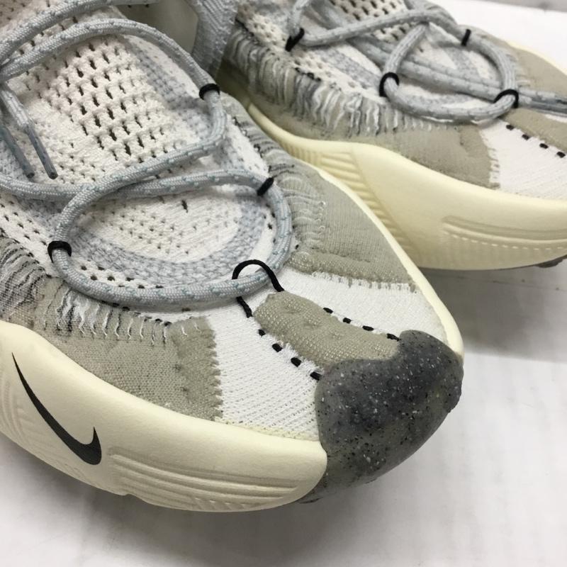 ナイキ NIKE スニーカー スニーカー CW3203-001 ISPA SENSE FLYKNIT 28cm 28.0cm ワンポイント 灰 / グレー /  メンズ USED 古着 中古 10119892