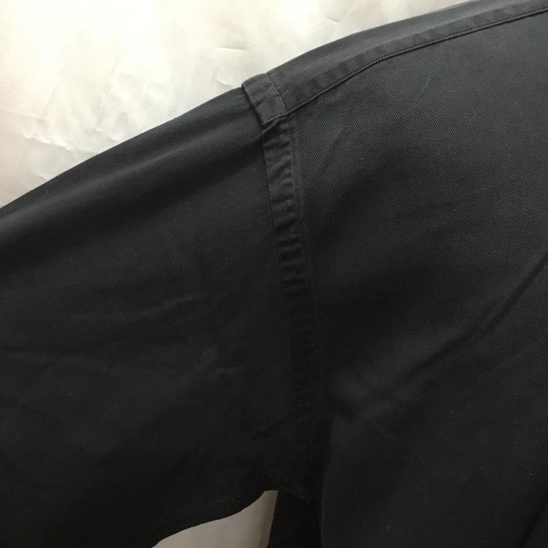 ラルフローレン RALPHLAUREN シャツ、ブラウス 長袖 長袖シャツ カラーシャツ 長袖カットソー M ロゴ、文字 黒 / ブラック /  メンズ USED 古着 中古 10115767