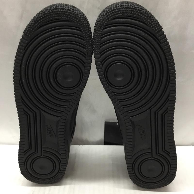 ナイキ NIKE スニーカー スニーカー CU9225 001 AIR FORCE 1 LOW SUPREME 28cm 箱有 28.0cm ロゴ、文字 黒 / ブラック /  メンズ USED 古着 中古 10112848