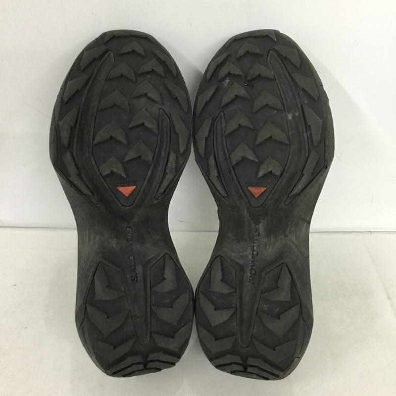 サロモン SALOMON スニーカー スニーカー 187982 XT.PU.RE ADVANCED 27cm 27.0cm ロゴ、文字 黒 / ブラック /  メンズ USED 古着 中古 10147561