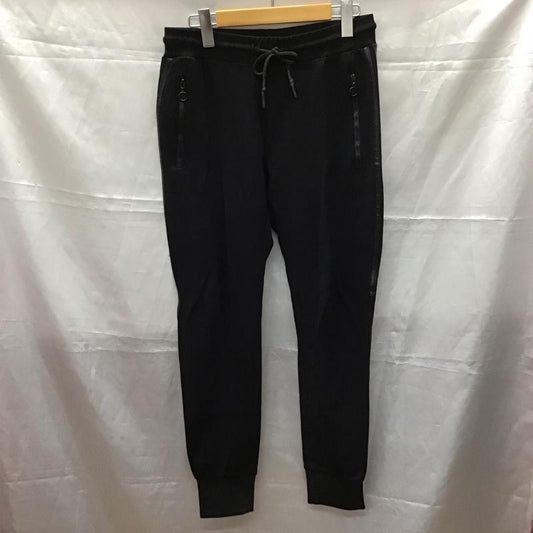 ザラメン ZARA MAN ボトムス ボトムス カジュアルパンツ スラックス ジャージ 裾ジップアップ S 無地 黒 / ブラック /  メンズ USED 古着 中古 10111327