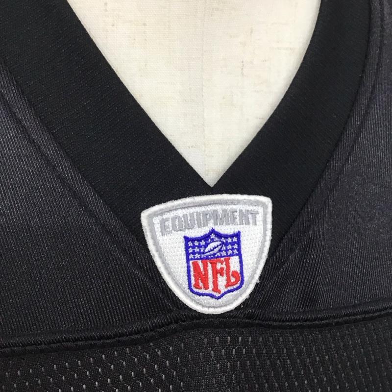 リーボック Reebok カットソー 半袖 半袖カットソー プリントTシャツ Vネックカットソー ユニフォーム L ロゴ、文字 黒 / ブラック /  メンズ USED 古着 中古 10120633