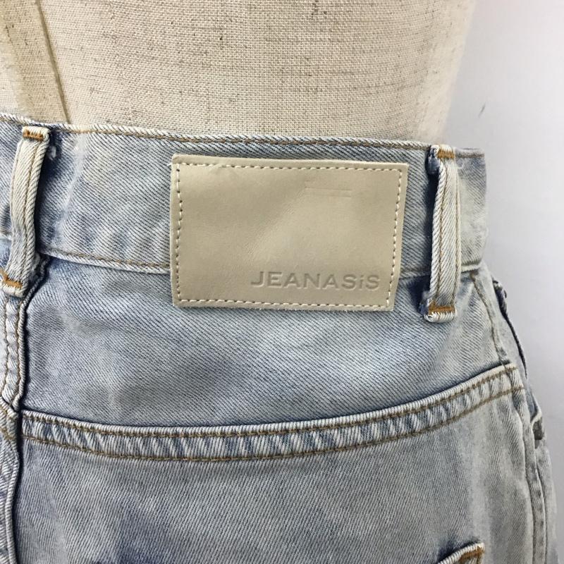 ジーナシス JEANASIS パンツ デニム、ジーンズ JS050358MR M 無地 水色 / ライトブルー /  レディース USED 古着 中古 10109355