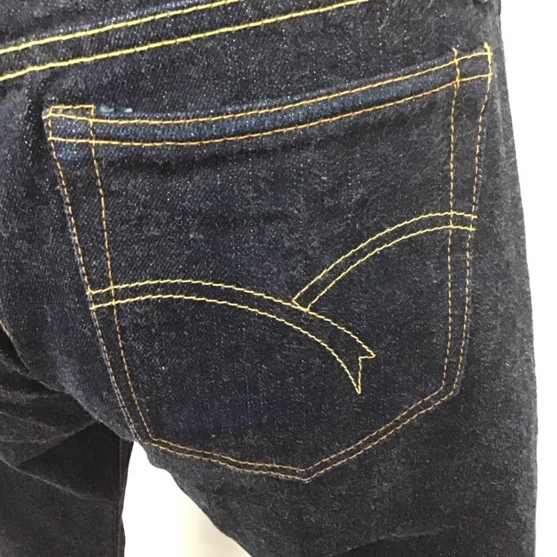 フラットヘッド The Flat Head パンツ デニム、ジーンズ デニムパンツ スリムパンツ ジーンズ カジュアルパンツ ストレートパンツ 32インチ 無地 インディゴ / インディゴ /  メンズ USED 古着 中古 10107756