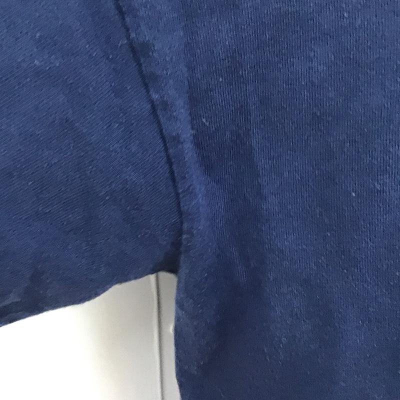 ギルダン GILDAN Tシャツ 半袖 Aerosmith 2013 tour エアロスミス L プリント 紺 / ネイビー /  メンズ USED 古着 中古 10118129