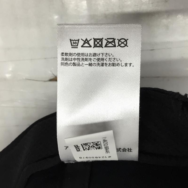 アディダス adidas 帽子 キャップ FK0894 ベースボール 3ストライプス ロゴ、文字 黒 / ブラック / X 白 / ホワイト /  メンズ USED 古着 中古 10107886