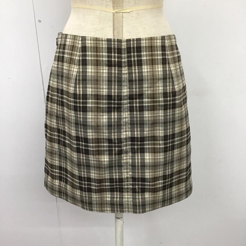 スナイデル SNIDEL スカート ミニスカート SWFS234309 ラップ風 1 チェック マルチカラー / マルチカラー /  レディース USED 古着 中古 10114907