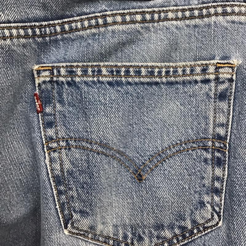 リーバイス Levi s パンツ デニム、ジーンズ 550 W34 L32 リラックスフィット 90年代 USA製 34インチ 無地 青 / ブルー /  メンズ USED 古着 中古 10113930