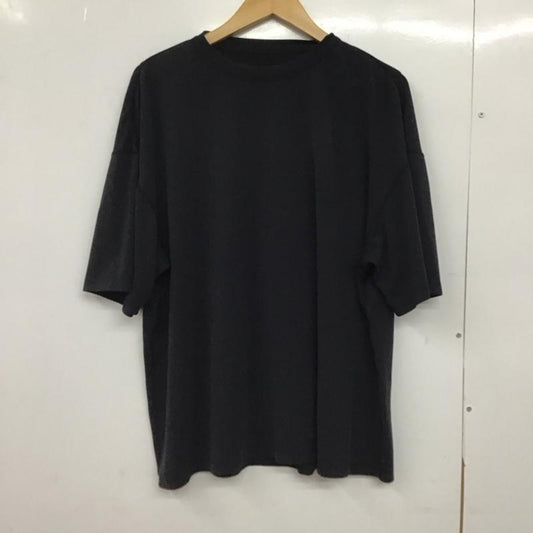 ヨーコサカモト YOKO SAKAMOTO Tシャツ 半袖 半袖カットソー プリントTシャツ クルーネックカットソー 無地 黒 / ブラック /  メンズ USED 古着 中古 10150891