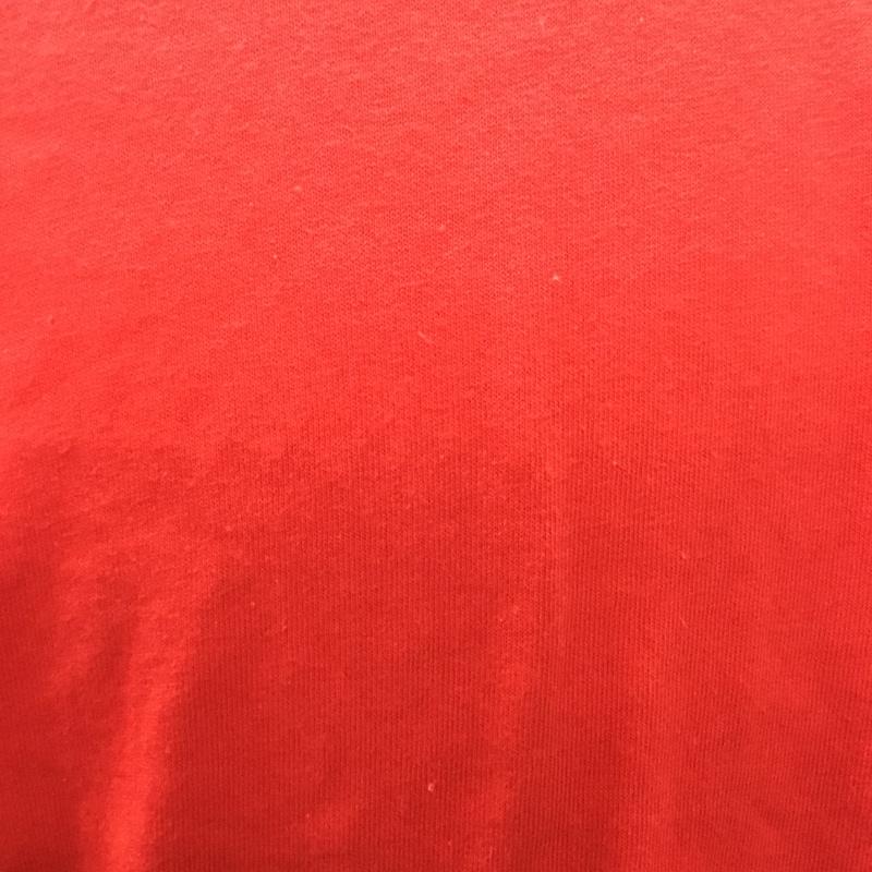 エーアイイー AIE Tシャツ 長袖 ロンT バックプリント M ロゴ、文字 赤 / レッド /  メンズ USED 古着 中古 10112372